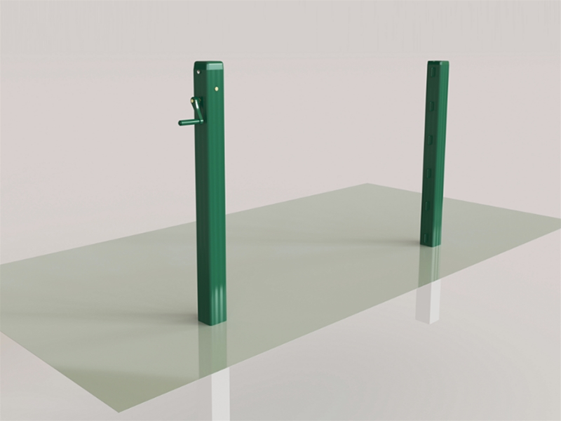 1.In-ground pickleball post