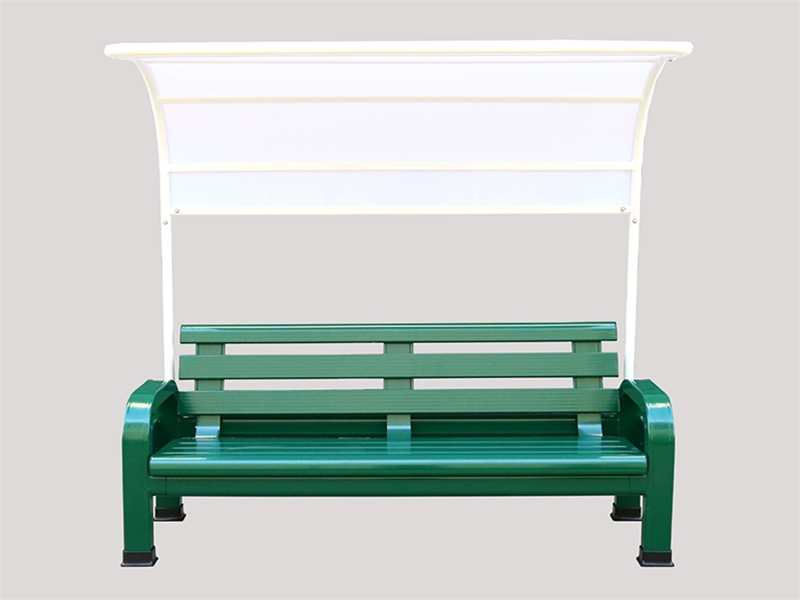 6.Sports court aluminum bench