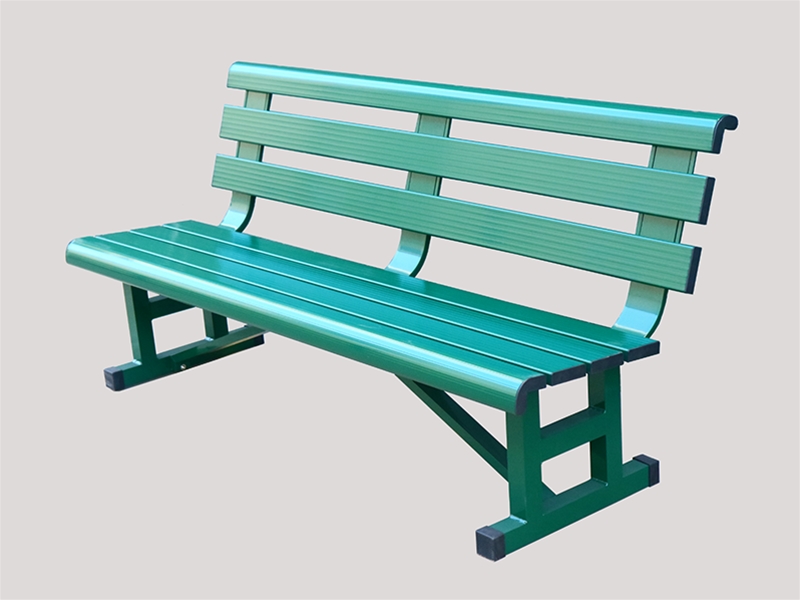 3.Sports court aluminum bench