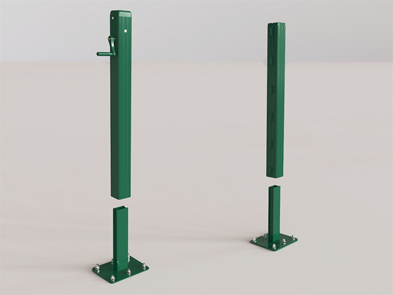 1. Surface Mount Pickleball Post