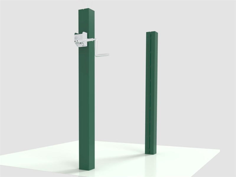 In-Ground Tennis post WQ-0006